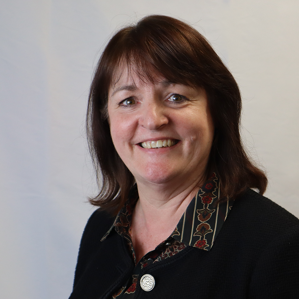 Amanda Gregory smiling at the camera